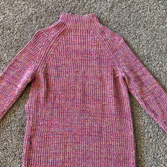 Style & Co Knitted multicoloured turtle neck SZ. M - Picture 3 of 4